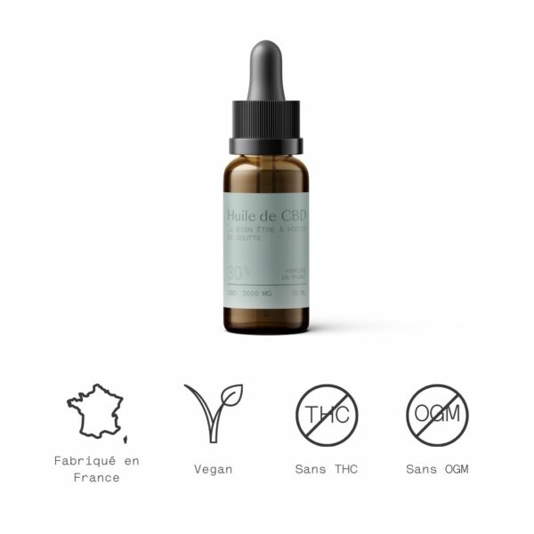 Huile De CBD 30% 10ml – Image 2
