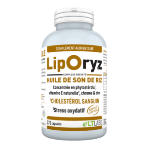 LIPORYZ-HUILE DE SON DE RIZ-270 CAPS