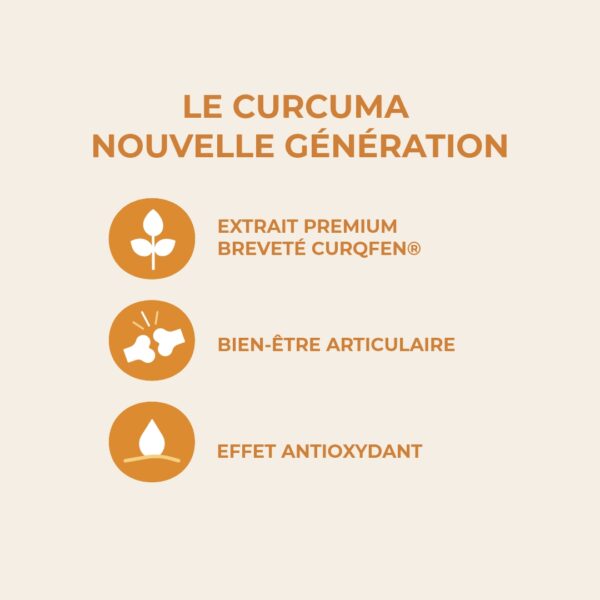 CURAFORM, TITRE EN CURCUMINE BIO 60 comprimés – Image 3