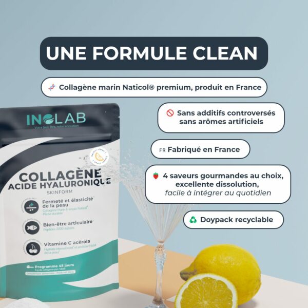 SKINFORM COLLAGENE Arome Citron 242G – Image 4