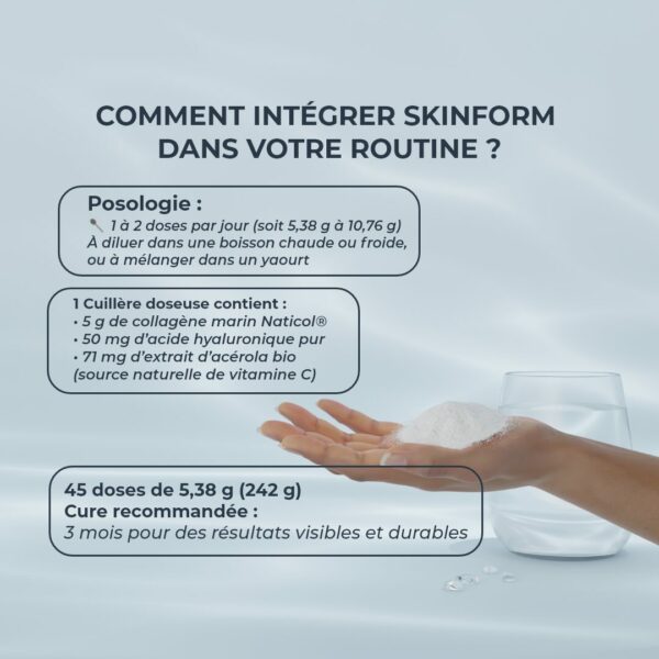 SKINFORM COLLAGENE Arome Citron 242G – Image 6
