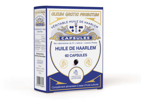 HUILE DE HAARLEM  60 CAPSULES