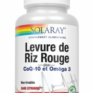 LEVURE DE RIZ ROUGE + CO Q10 + OMEGA 3