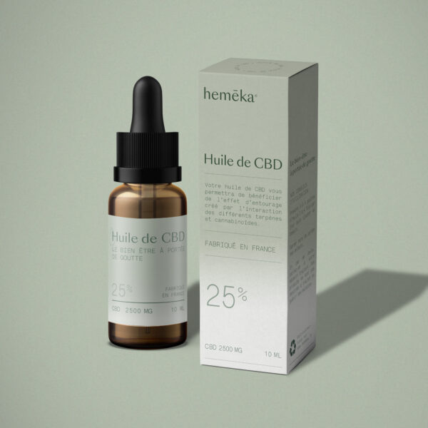 HUILE DE CBD 25% 10ML