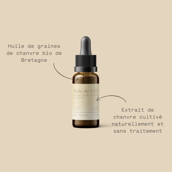 HUILE DE CBD 10% 10ML – Image 3