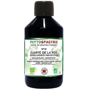 N°10 CLARTÉ DE LA VOIX BIO 300ML