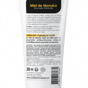 BAUME ULTRA HYDRATANT BIO 10% DE MIEL DE MANUKA IAA10+  – 200 ML