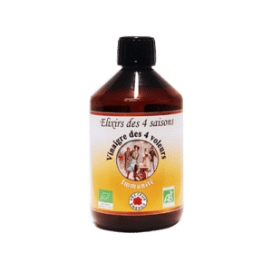 VINAIGRE DES 4 SAISONS, VINAIGRE DES QUATRE VOLEURS BIO – 500 ML