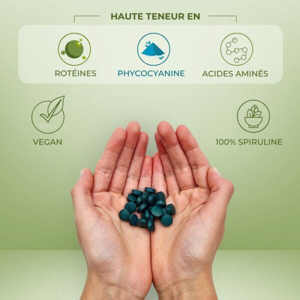 SPIRULINE BIO PHYCO + - 300 COMPRIMES – Image 5