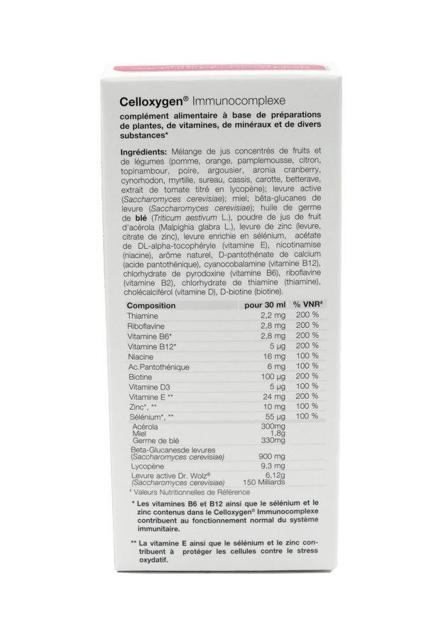 CELLOXYGEN IMMUNO COMPLEXE 250 ML – Image 3