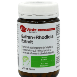 SAFRAN + RHODIOLA 120COMP