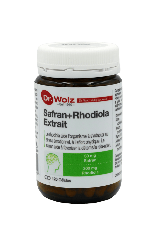SAFRAN + RHODIOLA 120COMP