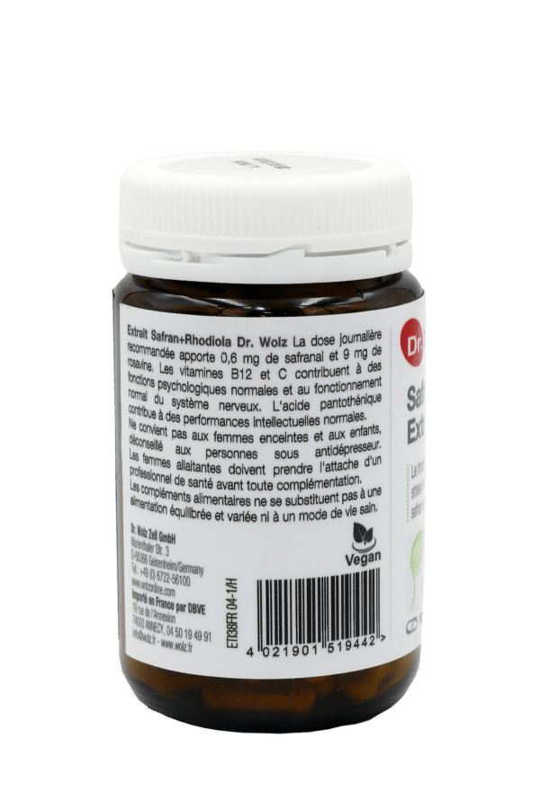 SAFRAN + RHODIOLA 120COMP – Image 2