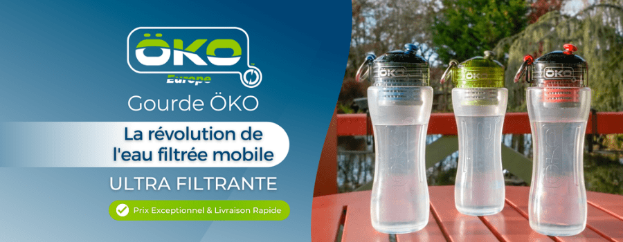 Gourde OKO et Carafe Ultra filtrante