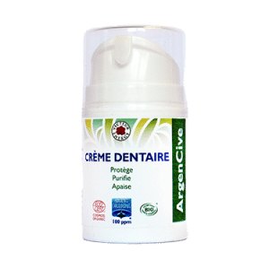 ARGENCIVE CREME DENTAIRE ARGENT COLLOIDAL 100 PPM – TUBE 50 ML