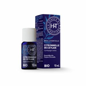 HE CITRONNELLE DE CEYLAN (CYMBOPOGON NARDUS) BIO – 10 ML