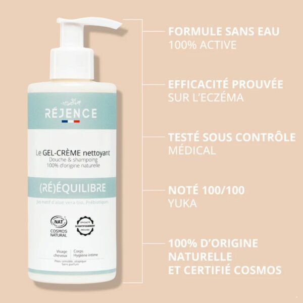 GEL CREME NETTOYANT BIO 400ML – Image 3