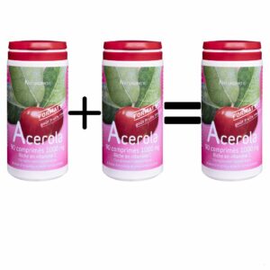 Promo acérola 2 boites achetées 1 boite offerte (1 lot de 3 boites 90 comprimés)