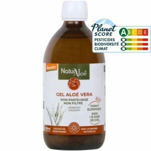 GEL FRAIS D’ALOE VERA A BOIRE BIO – 500ML