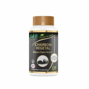 CHARBON VEGETAL SUPER ACTIVE NATURE – 120 GELULES