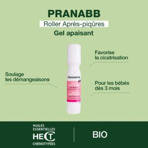 PRANABB – GEL APAISANT PIQURES BIO – ROLLER 15 ML