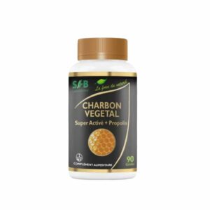 CHARBON VEGETAL PROPOLIS VERTE SUPER ACTIVE – 90 GELULES