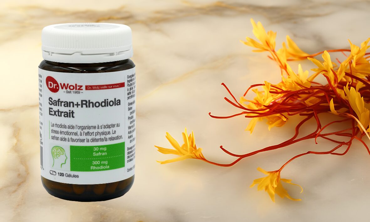 Lire la suite à propos de l’article Safran-Rhodiola Dr. Wolz® : Une synergie de plantes et de vitamines pour votre bien-être
