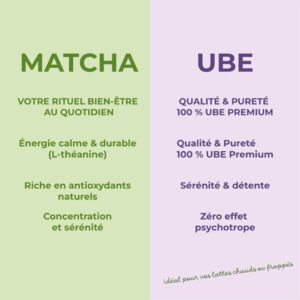 BOX MATCHA et UBE