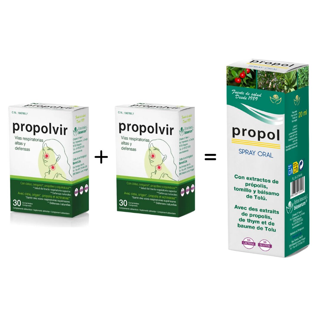 offre 2 boites de Propolvir achetées 1 spray oral Propol offert