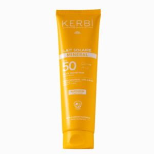 Lait solaire minéral SPF50 150g dès 6 mois