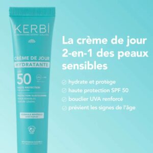 CREME DE JOUR HYDRATANTE SPF50 MINERALE 40GR